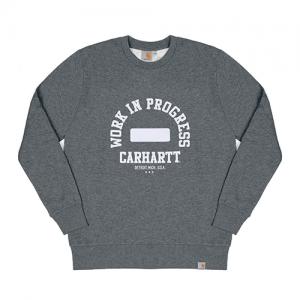 WIP 맨투맨(I020282) DARK GREY HEATHER